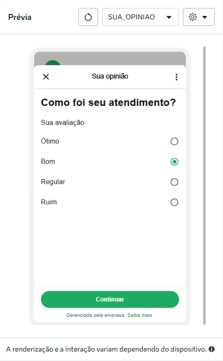 Prévia do Flow publicado no site da Meta